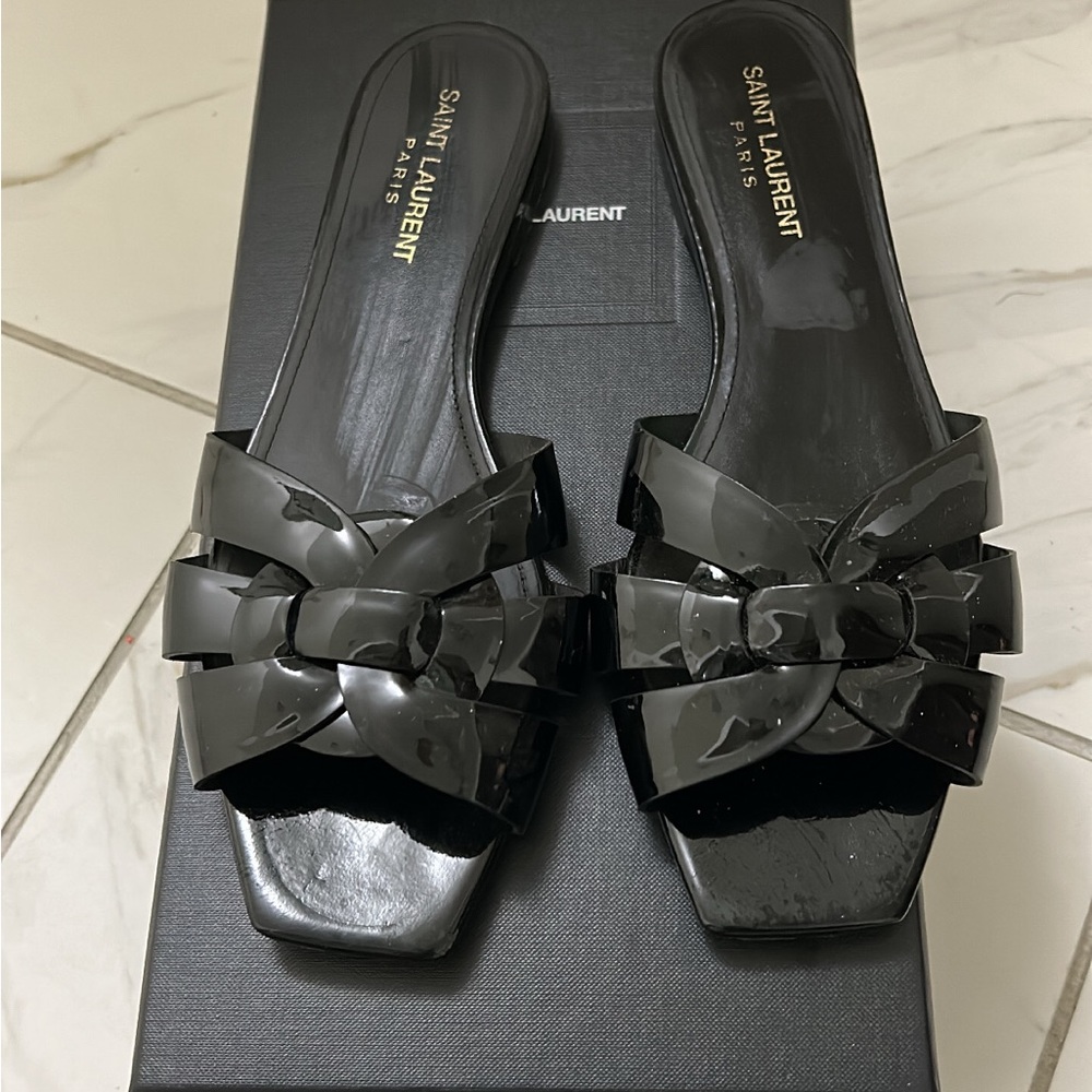 YSL tribute sandals